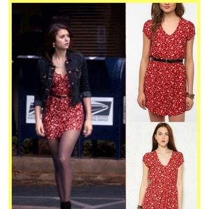 Kimchi Blue floral mini dress